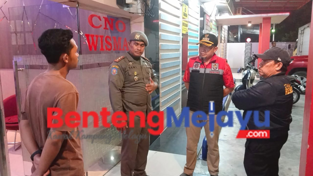 Terkait laporan masyarakat Tim pekat dan camat grebek dua wisma cno dan wisma sarinah