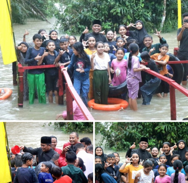 Buka mandi balimau.basamo, Bupati Zukri sebut jangan terlantarkan anak yatim