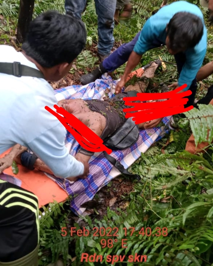 Beredar Photo Manusia Terpotong- Potong,  Diduga Akibat di Mangsa  Harimau di Pelalawan