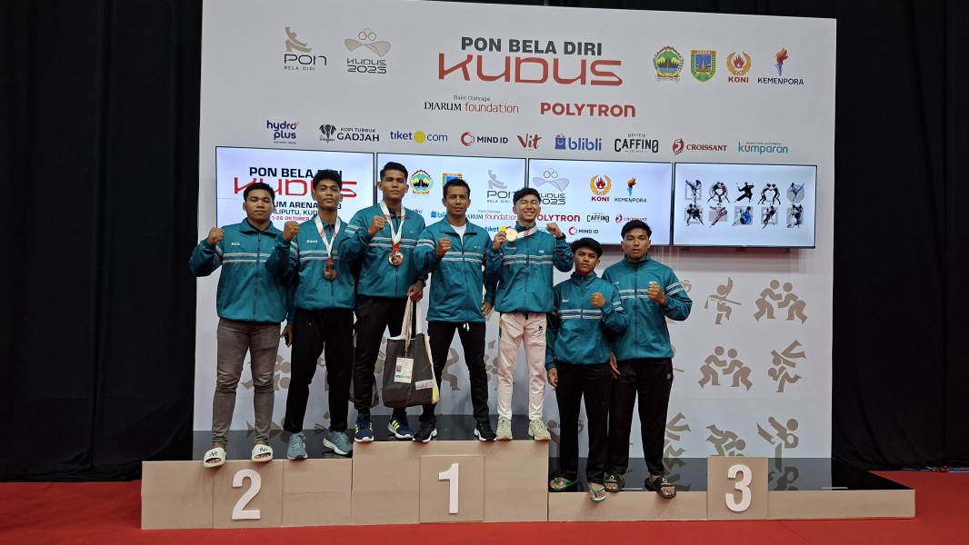 Pelatih Silat PON Beladiri asal Riau, Irfan Fuadi, mengungkapkan rasa syukur atas capaian Tiga atlet silat Riau sukses membawa pulang medali perunggu,