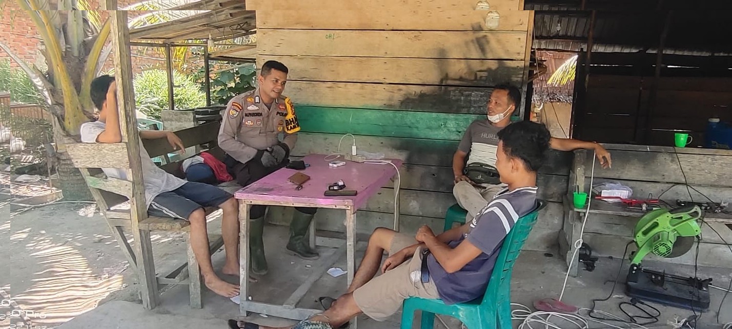 Masyarakat selalu menginginkan kenyamanan, Polsubsektor dan Bhabinkamtibmas Melakukan patroli Setiap harinya Antisipasi Tindak kriminal