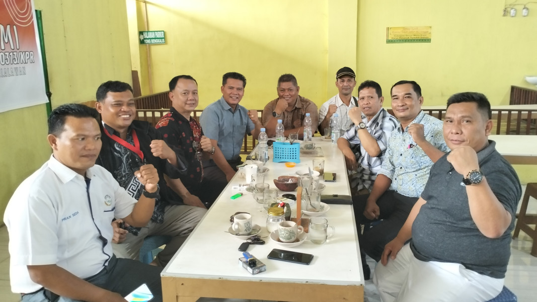 Ketua MPC pemuda Pancasila gelar silaturahmi dengan pendeta-pendeta yang ada di kabupaten Pelalawan