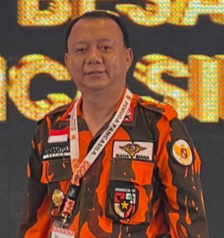 Ketua MPC Pemuda Pancasila kabupaten Pelalawan Tegaskan Dukungan Polri Tetap di Bawah Presiden RI