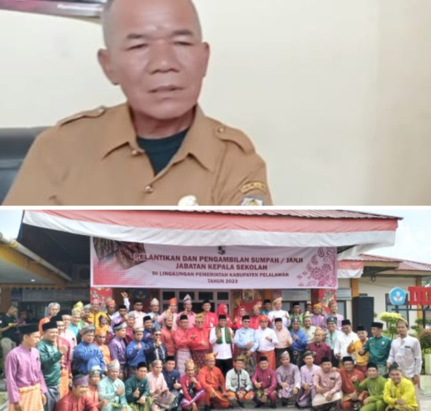 Pelantikan sejumlah kepsek di Disdik Pelalawan tuai pro dan kontra