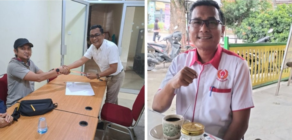 Marjohan Syah Mendaftar Jadi Calon Ketua Koni Pelalawan di Musorkablub