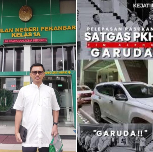 Tim satgas penertiban kawasan hutan (PKH) sudah beredar di mana-mana ketua (KPP) nolis berikan apresiasi' dan kita tunggu hasilnya