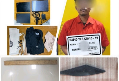 Pelaku Curat di PT Pembangunan Dumai Berhasil Dibekuk