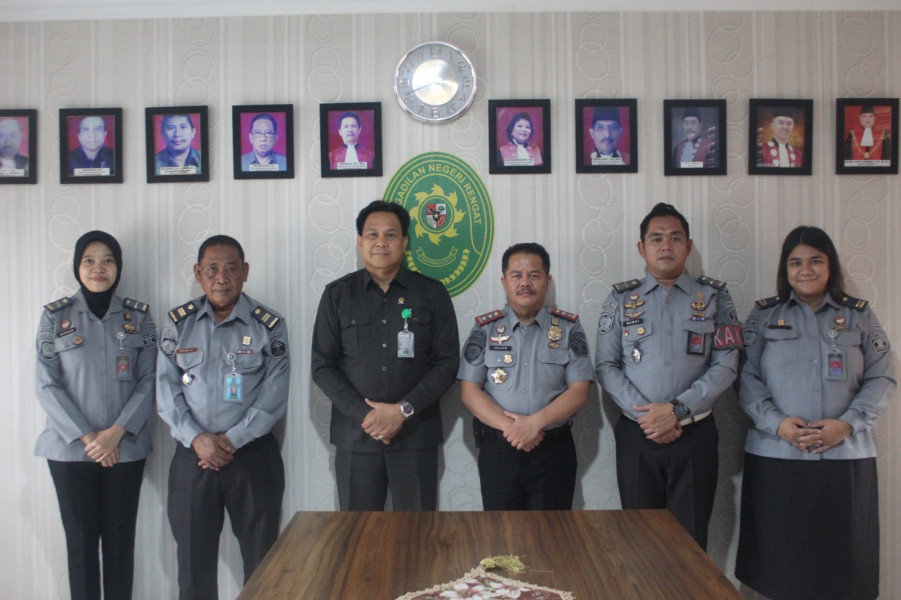 Rutan Rengat Kunjungi pengadilan negeri Rengat perkuat Sinergitas dan Silaturahmi