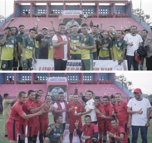 Starting Eleven Perselter Legend Kunyah Pemkab Pelalawan Dengan Skor 2-0