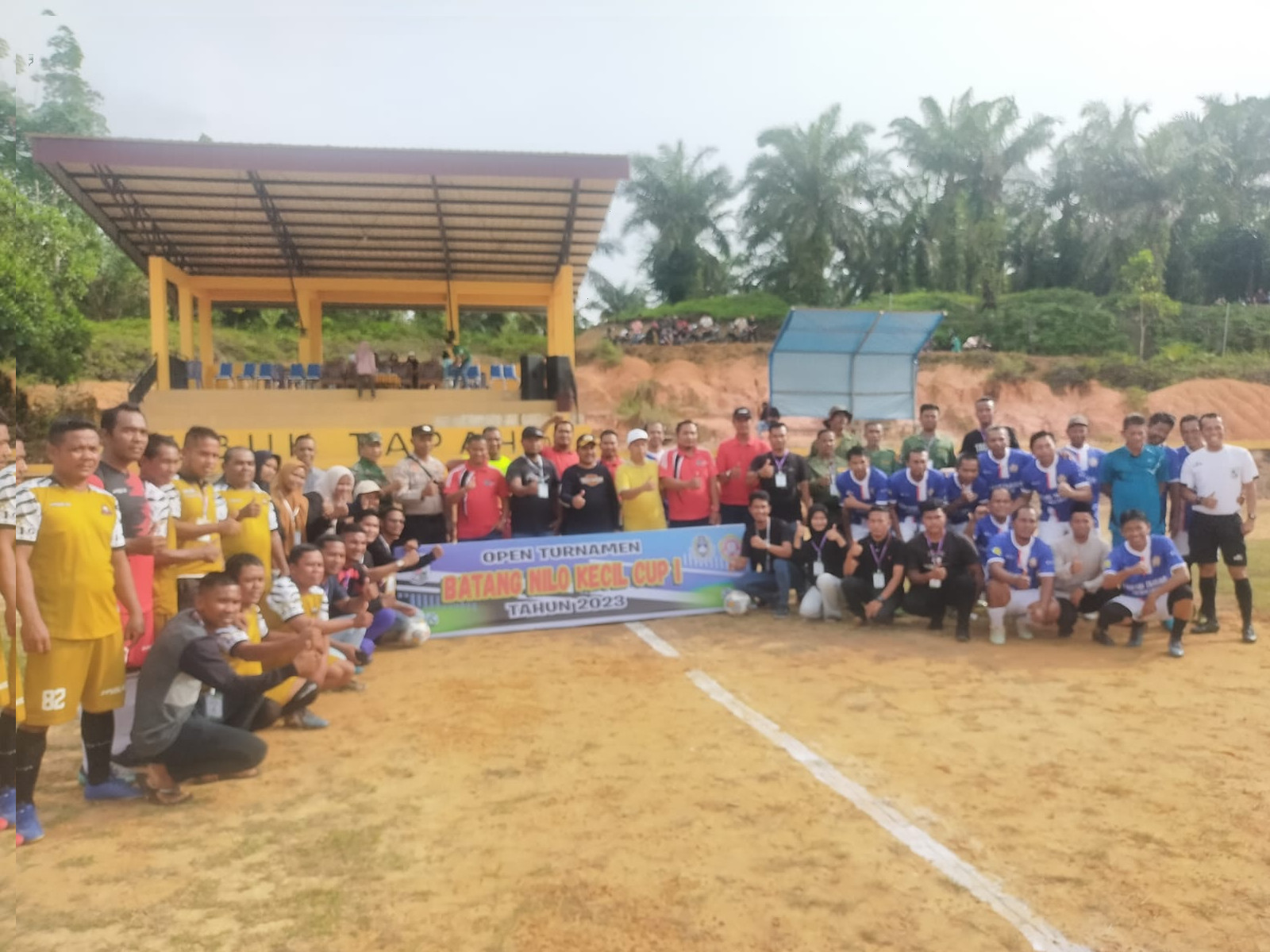 Polsubsektor Pelalawan Hadiri Pembukaan Open Turnamen Batang Nilo Kecil Cup I tahun 2023