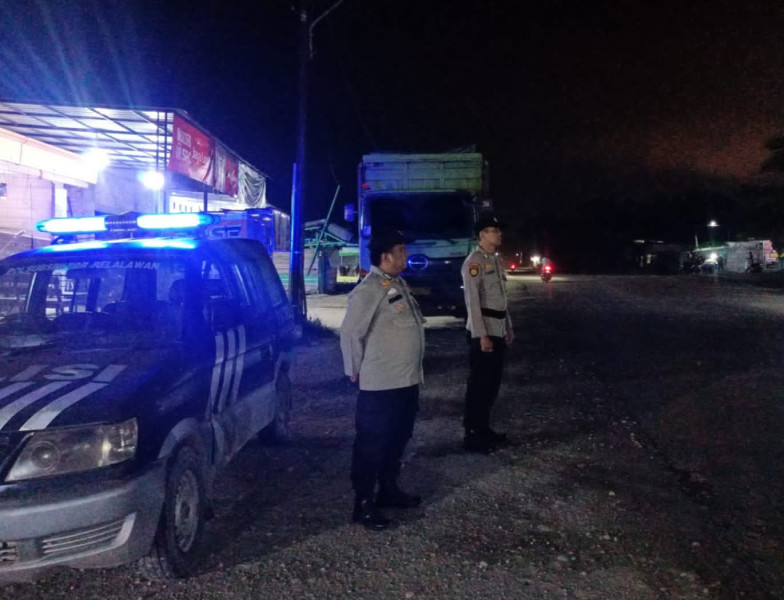 Polsubsektor Pelalawan Lakukan Patroli KRYD Antisipasi Kerawanan selama bulan Ramadhan menyambut datangnya hari Raya Idul Fitri.