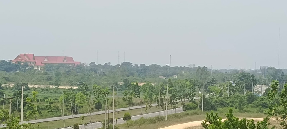 Kabut Asap Mulai Menyelimuti Kota Pangkalan Kerinci