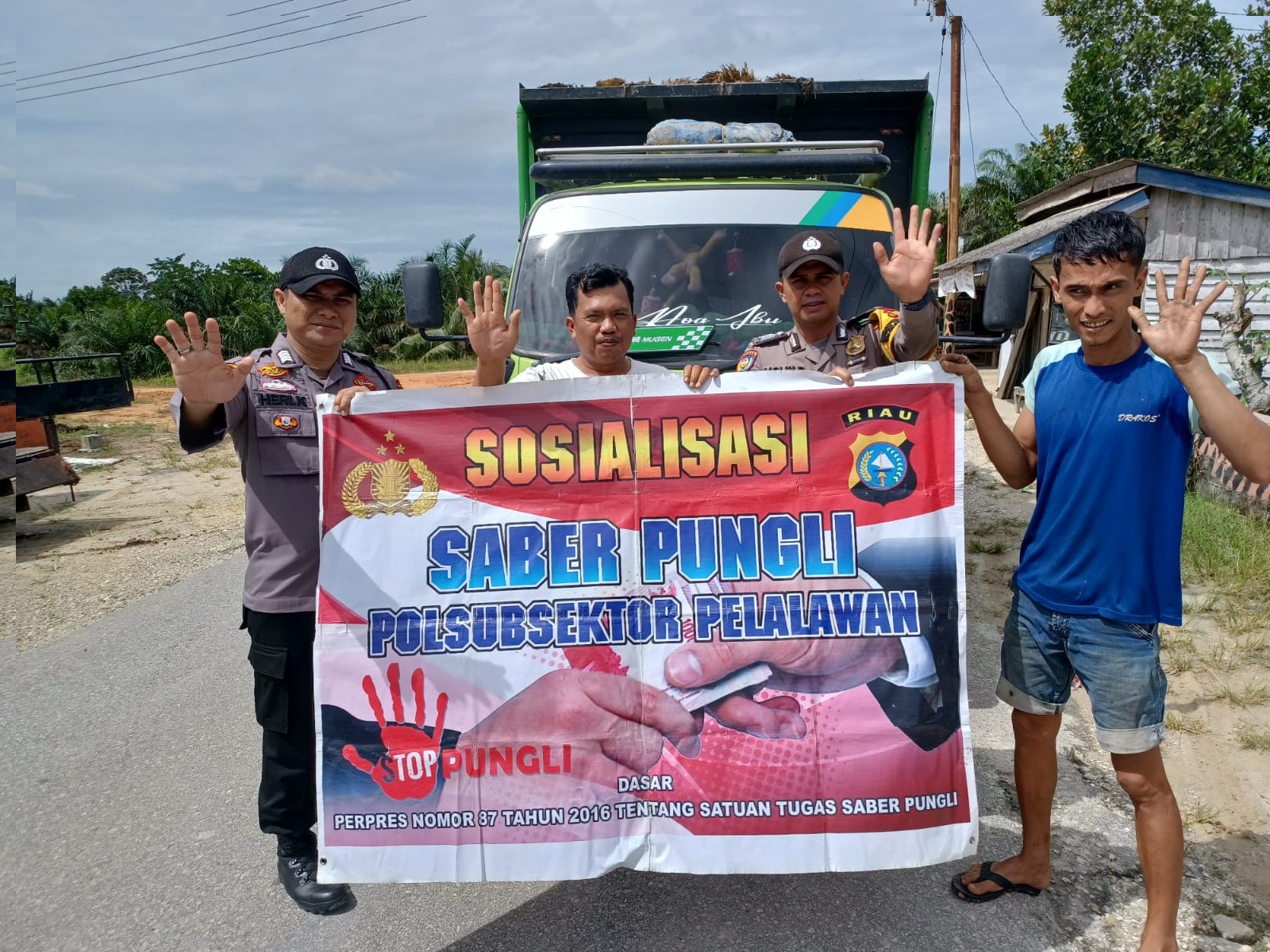 Giat Rutin Polsubsektor Sosialisasikan Kemasyarakat Cegah Pungli