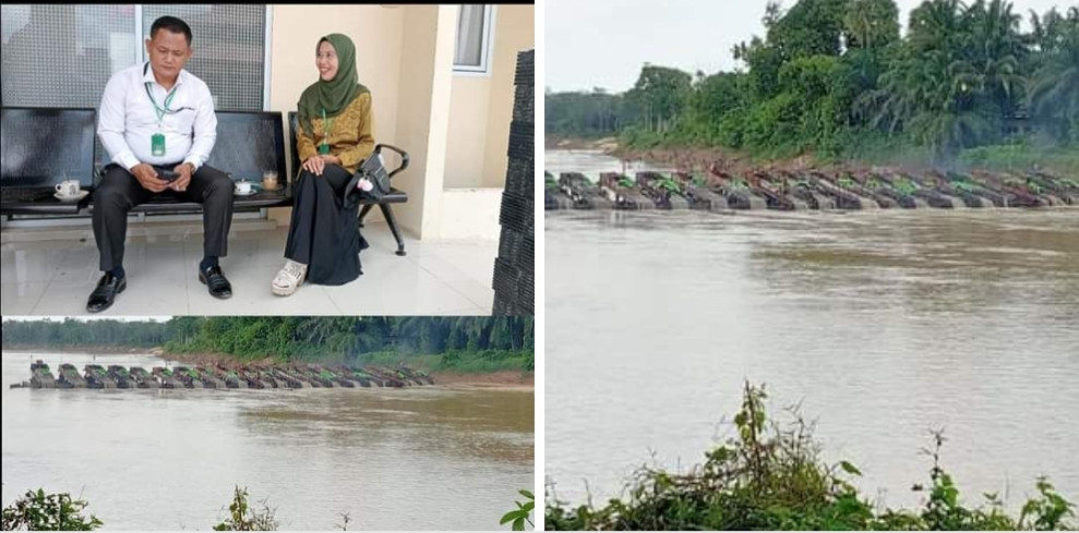 Diduga Unsur Pembiaran Para Penambang Emas Ilegal di Kecamatan Sai Lala Inhu, Bebas Ativitas dan Bulum Ada Penegasan Tindakan Hukum