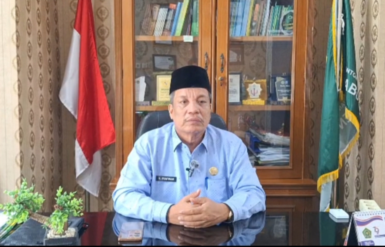 Memperingati Hari Ulang Tahun ke- 80 Mahkamah Agung Republik Indonesia DRS.H. Syafwan, menyampaikan ucapan selamat sekaligus doa terbaik.