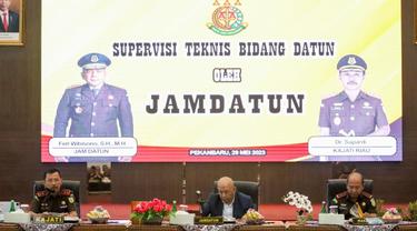 Jaksa Agung Muda Datun Kumpulkan Pimpinan Jaksa di Riau, Ada Apa?