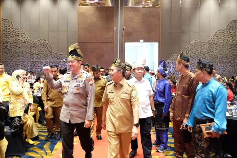 Deklarasi Pemilu Damai 2024 mengangkat tema Pemilu yang bersih, aman, damai, kondusif dan berintegritas