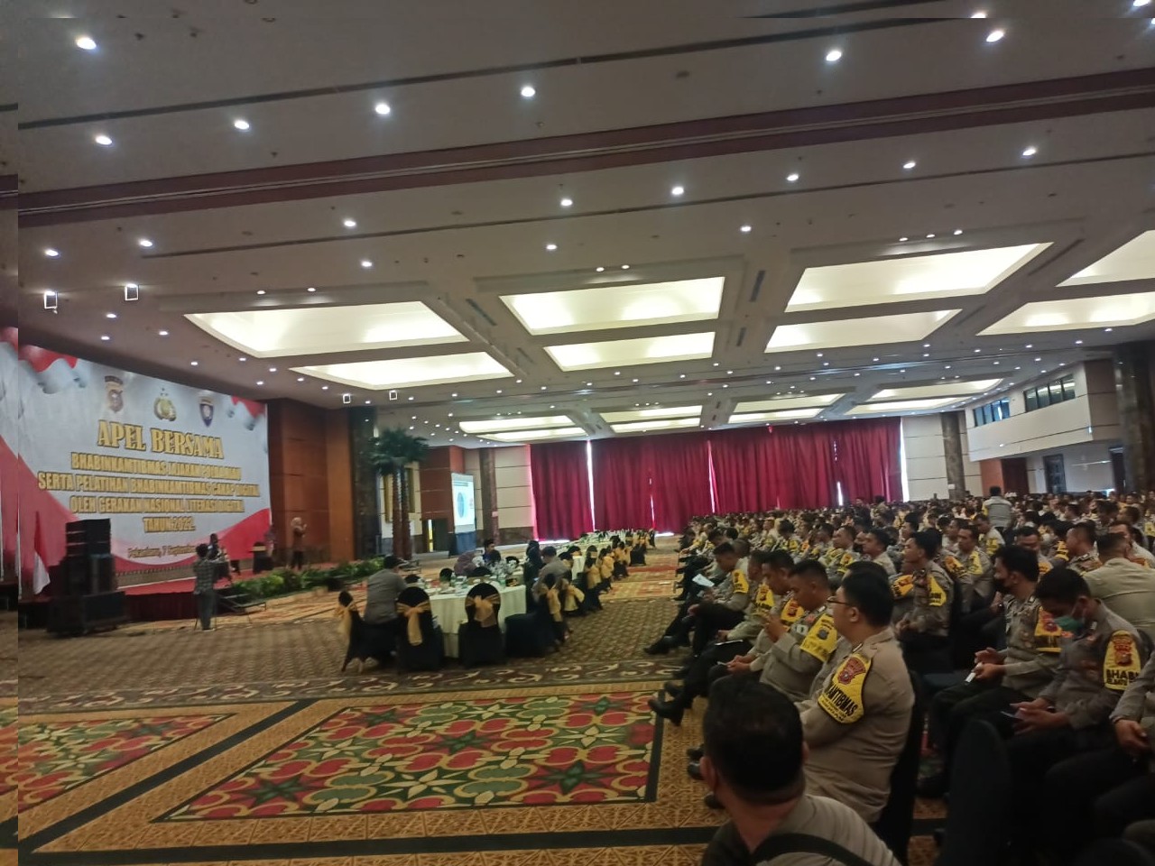 Bhabinkamtibmas jajaran Polsubsektor Pelalawan mengikuti kegiatan