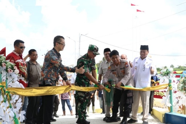 PKS PT ASMJ Diresmikan Plt. Bupati Kuansing, Harap Dongkrak Perekonomian Tempatan