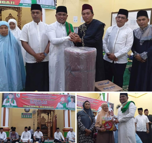 Bupati Zukri sebut, magrib mengaji merupakan tradisi positif yang sejak dulu telah ada, harus dihidupkan kembali