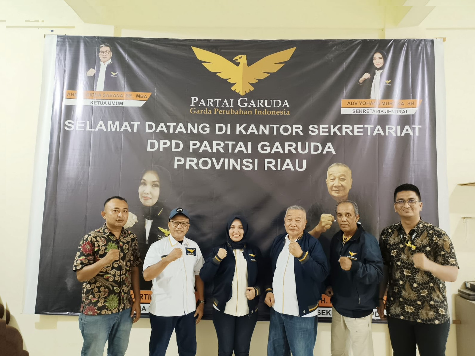 Direktorat Intelkam Polda Riau Kasubdit Partai Politik AKP. H A. Z. ROFIQI Bersama Jajaran Adakan Silaturahmi dengan pengurus Partai Politik Provinsi Riau, pada, Sabtu 24 Desember 2022
