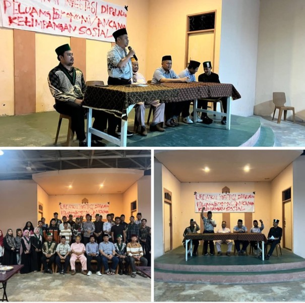 Diskusi HMI Pelalawan Soroti Ledakan Investasi Sekaligus Pererat Silaturahmi Lewat Buka Puasa Bersama