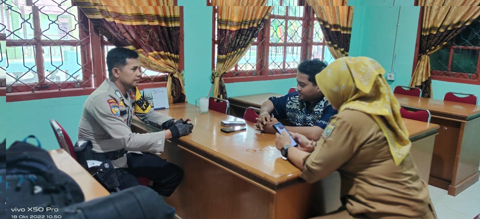 Polres dan Polsubsektor Pelalawan Peduli dengan desa