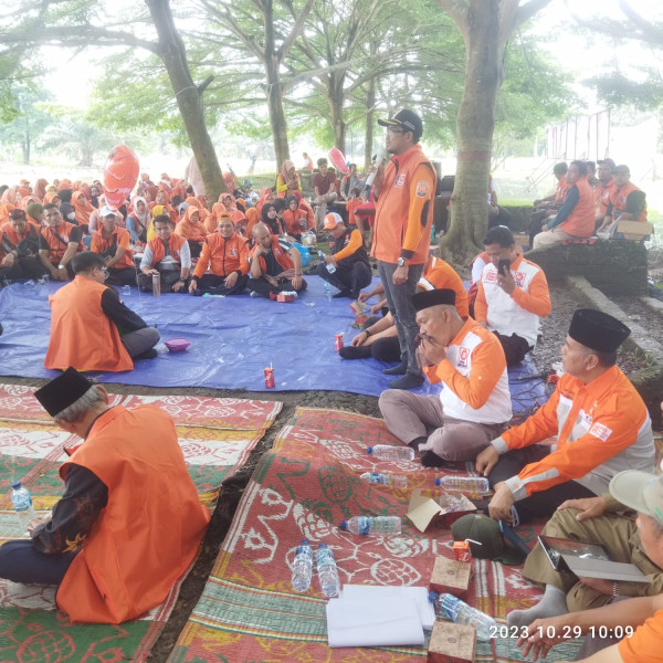 DPD PKS Pelalawan Adakan Apel Siaga Pemenangan Pemilu 2024