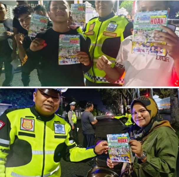 Cara Jitu Kasat PJR Ditlantas  Polda Riau Sukseskan Pemilu 2024 Bersama Club Motor di Pekanbaru