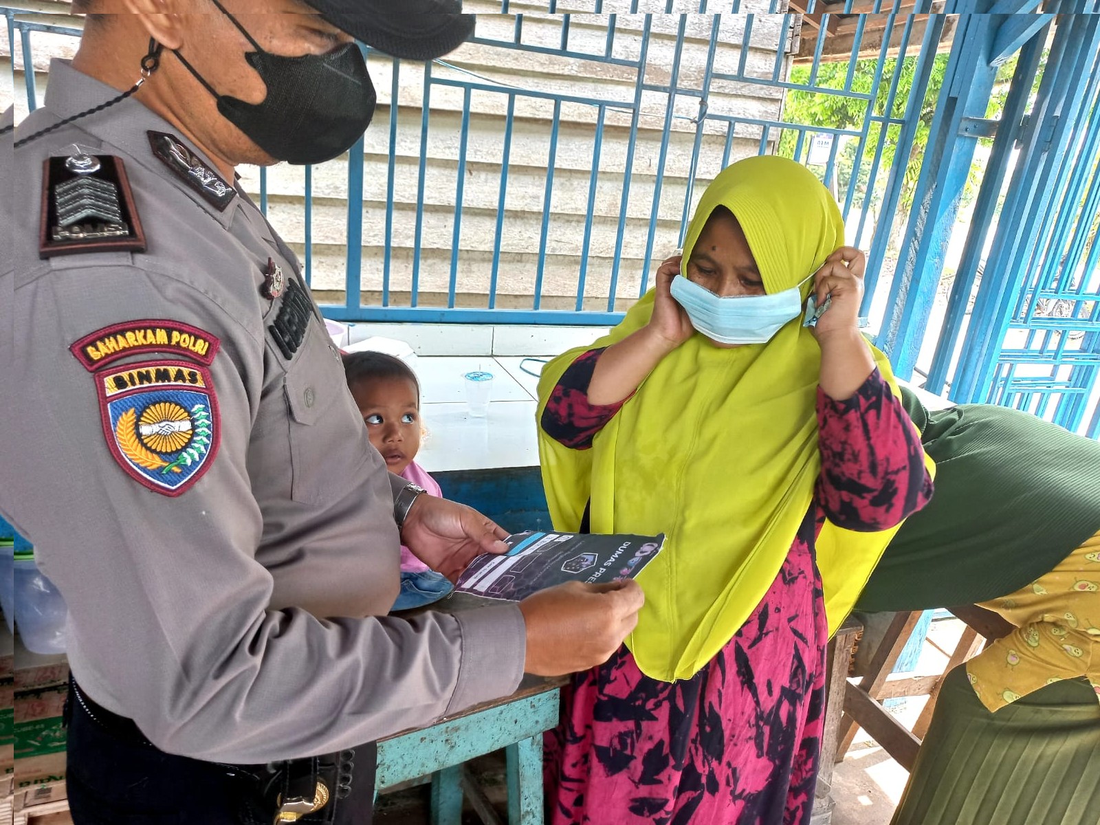 Polri yang Presisi,melaksanakan sosialisasi Aplikasi Pelayanan Pengaduan Masyarakat