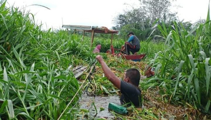 Bupati Pelalawan Sebut PT RAPP Segera Normalisasi Sungai Hulu Bandar