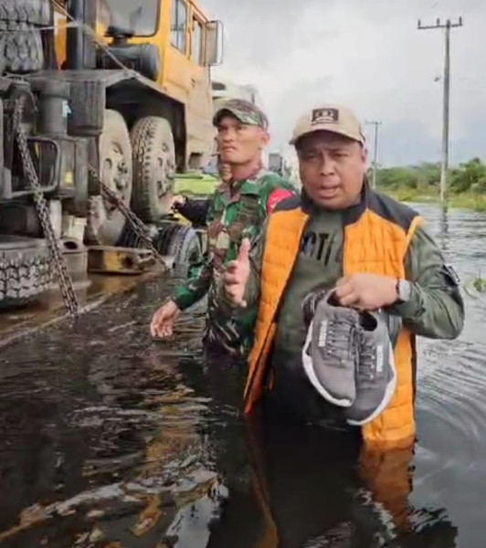 Beredar Video di Medsos Ketua DPRD Pelalawan Sebut BPBD Tidak Ada di Tempat Lokasi Urgent Bencana KM 83