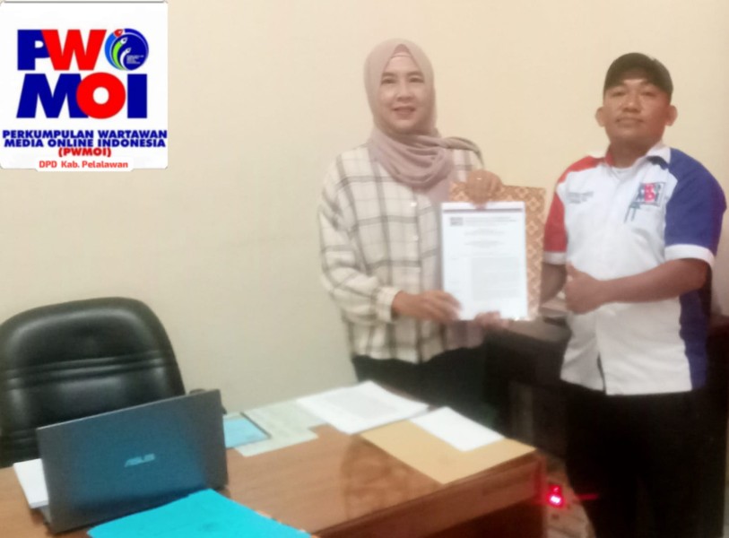 Pererat Hubungan Kemitraan dengan Perusahaan yang ada, DPD PWMOI Kabupaten Pelalawan Jalin Silaturahmi dengan PT. Pesawoan Raya