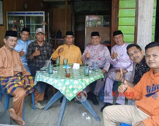 Tengku Efri Syah Putra Dirut BUMD Pelalawan Ajak Tokoh Bincang Bincang Kemajuan Kuala Kampar