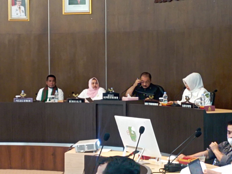 Bupati Pelalawan Rapat Dengan Staf Kantor Presiden, H Zukri: Pembangunan di Pelalawan Dapat di Percepat Pelaksanaanya