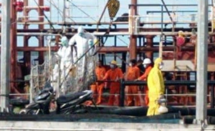 Kapal dari India Berlabuh di Dumai, Kapten dan Seluruh ABK Positif Covid-19
