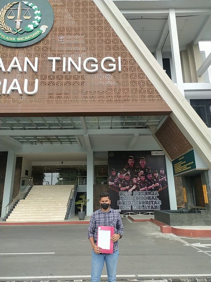 FORMASI RIAU Laporkan Bupati Rohil AS ke Kejati Riau Atas Dugaan Jual Beli Proyek