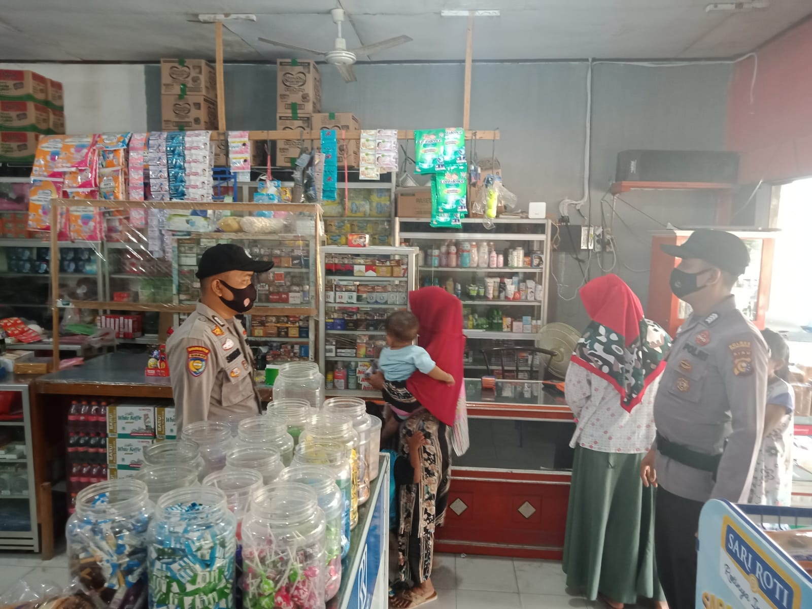 Rutin Patroli, Personil Jajaran Polsubsektor Pelalawan Jaga Kamtibmas Aman dan Kondusif