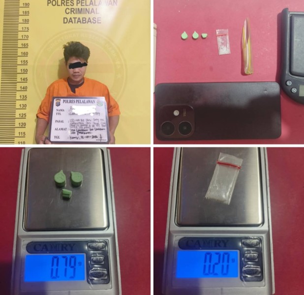 Satres Narkoba Polres Pelalawan kembali Ungkap peredaran Kasus Narkotika
