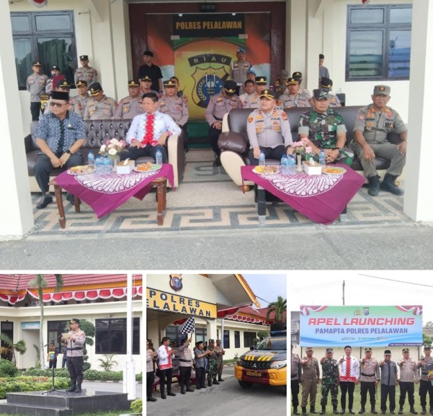 Polres Pelalawan Launching Pamapta, Semangat Baru Untuk Melayani Masyarakat