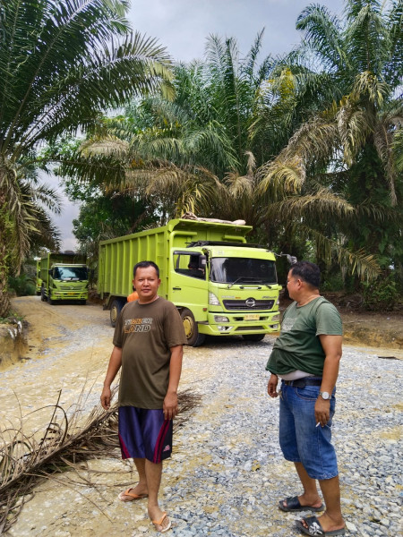 Gomgom Simanjuntak Minta PT. EMP Bentu Ltd Jangan Bekerja Sebelum Selesaikan Persoalan Ganti Rugi Tanah Warga