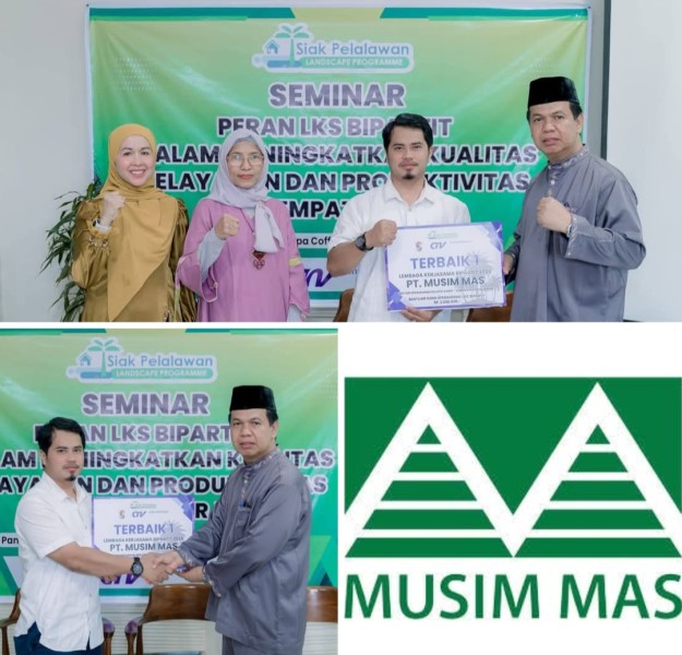 PT Musim Mas Raih Terbaik 1 Penghargaan LKS Bipartit Tahun 2025.