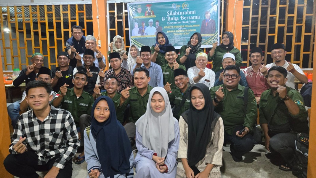Pererat Silaturahmi, KPP dan Pengurus buka bersama dengan anak yatim dan DPD RI Abdul Hamid