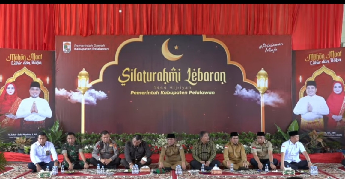 Pemda Pelalawan Adakan Halal Bihalal Bersama Tokoh Masyarakat Kabupaten Pelalawan