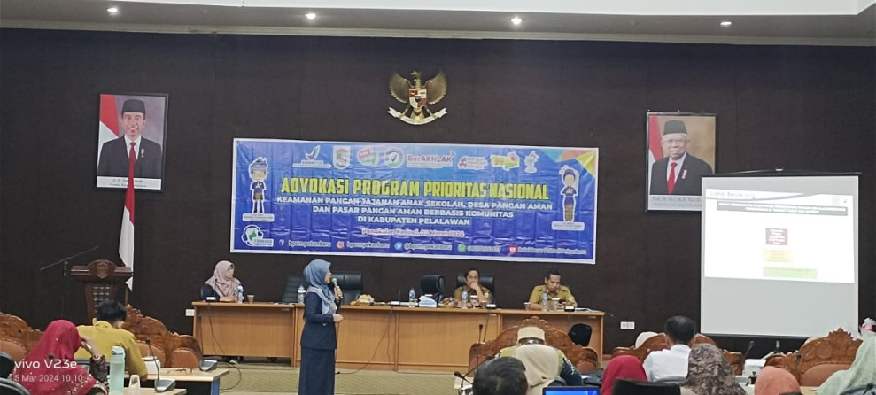 Advokasi Program Prioritas Nasional Keamanan Pangan Berbasis Komunitas Di Kabupaten Pelalawan