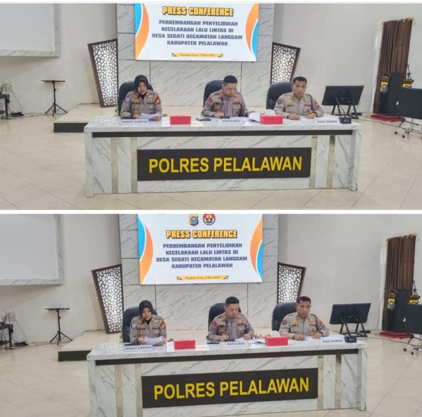 Polres Pelalawan SP3kan Penetapan Tersangka Sopir Colt Diesel Tercebur Kesungai Segati