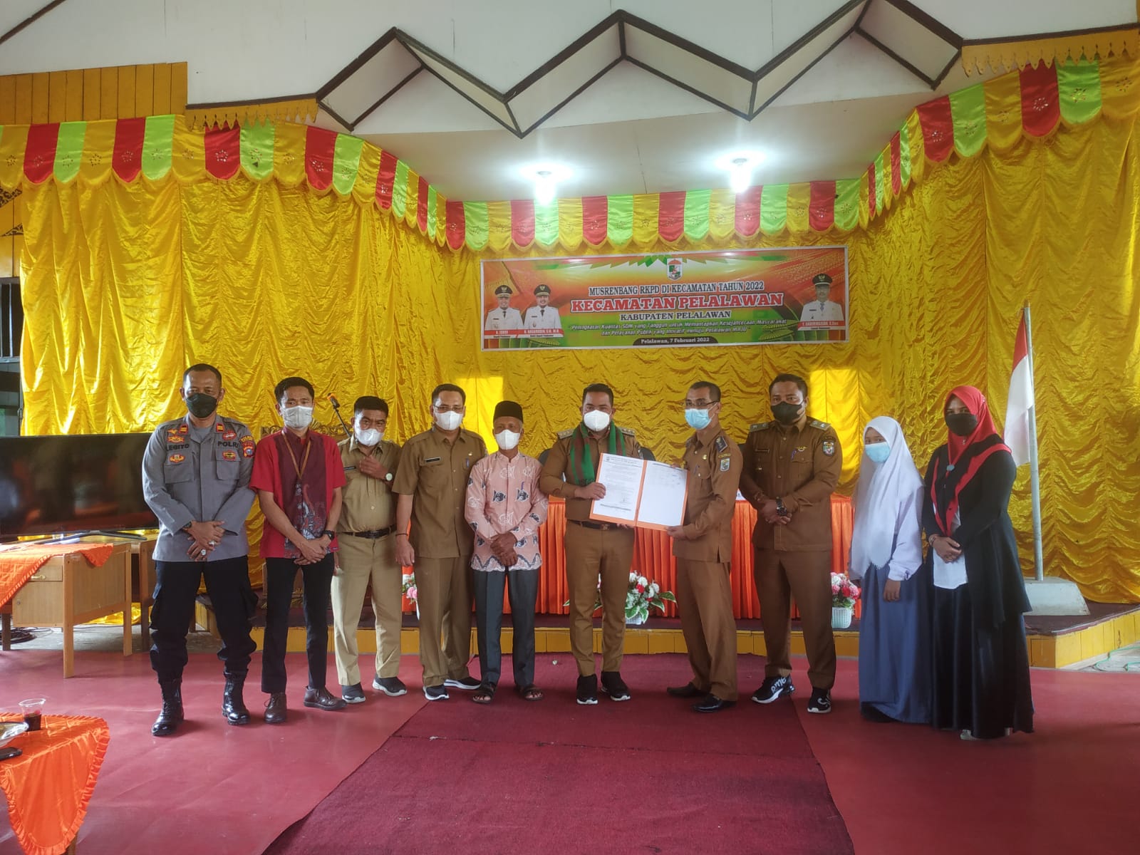 Kapolsubsektor Pelalawan Iptu Legito: Pahami dan Pentingnya Kegiatan Musrenbang RKPD Kecamatan