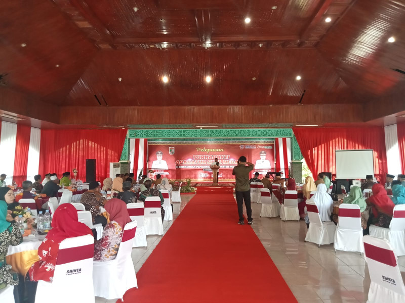 Lepas Purna Tugas Pegawai Kabupaten Pelalawan tahun 2023 Bupati Zukri SE Pesan Pastikan masyarakat sekeliling merasakan program Pemerintah Kabupaten Pelalawan