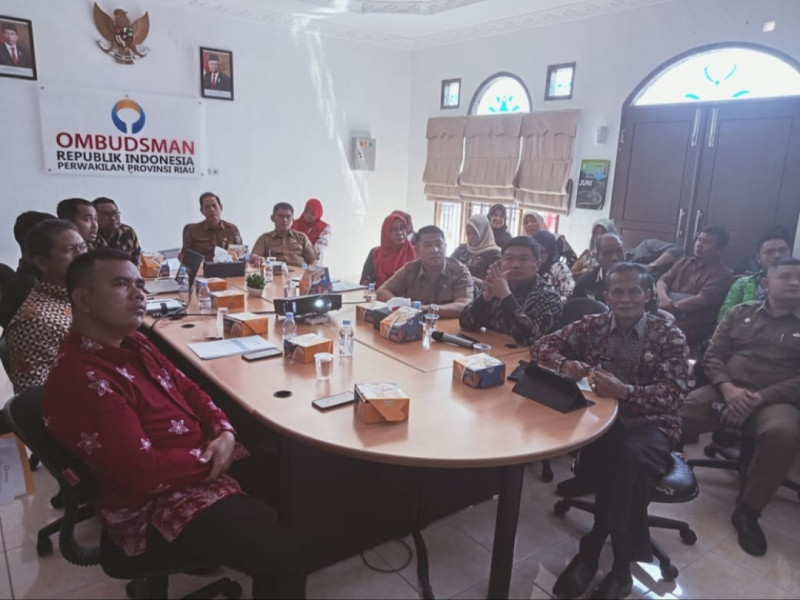 Ombudsman Riau Gelar Diskusi Publik, Tekankan Pentingnya Kolaborasi Antar Elemen