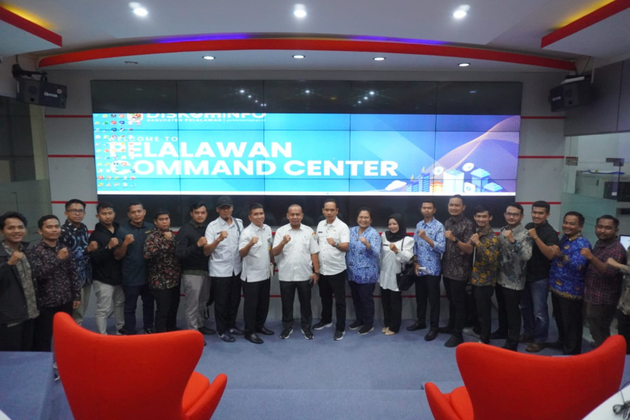 Tingkatkan Silaturahmi, Diskominfo Pelalawan Terima Kunjungan Kerja Kadis Kominfo Siak